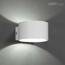 오벳원형 LED 벽등 5W (G형) (흑색/백색)